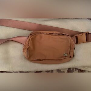 Never used Lululemon Athletica Peach Belt Bag